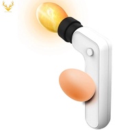 Egg Candler Tester Rechargeable Wireless Cool Light Incubator Candling Lamp with Two Soft Head Fit f