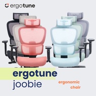 ErgoTune Joobie Ergonomic Chair | 15 Adjustable Points | Footpad Compatible | Duraweave Fabric