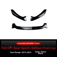 BONINGYU | Front Lip Spoiler 2015-2019 BMW 1 Series F20 F21 M-Pack2