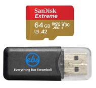 SanDisk 64GB Micro SDXC Memory Card Extreme Works with GoPro Hero 7 Black, Silver, Hero7 White UHS-1