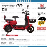 SUPER PROMO!!! Sepeda Listrik E-Moped ET Cooltech AX -Bonus Helm