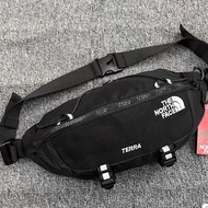the north face terra 刺繡logo 拼色防水户外機能 腰包 斜咩袋