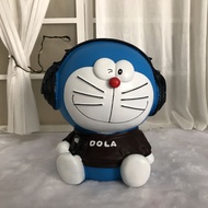 Piggy Bank New Only Can Not Enter Doraemon Piggy Bank Shock-resistant Tinkerbell Cat Piggy Bank Pigg