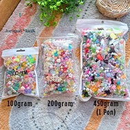 PREMIUM SCOOP BEADS 450GRAM MIXED BEADS WITH MANY MOTIFS