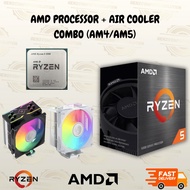 [AMD RYZEN AM4/AM5  PROCESSOR] RYZEN 5 5500/5600/5600X/RYZEN 7 5700X/R5 8400F/R5 7600X/7500F