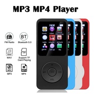 เครื่องเล่น MP3 64กิกะไบต์เพลง MP3เครื่องเล่น1.8นิ้วหน้าจอสีบลูทูธเข้ากันได้5.0ไฮไฟ Lossless เสียงปุ่มทางกายภาพสำหรับเด็ก