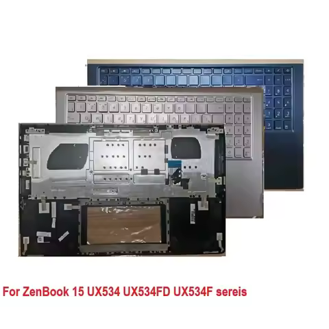 New Russian Korean EUR Turkey keyboard For ASUS ZenBook 15 UX534 UX534FD UX534F Palmrest keyboard up