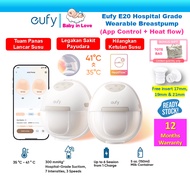 [Gift +App + Pemanas Heatflow] Eufy E20 Heated Wearable Breastpump/ Eufy E20 Breast Pump