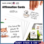 60pcs Daily Affirmation Cards Motivational Quotes Cards Colorful Motivational Quotes And Whimsical I