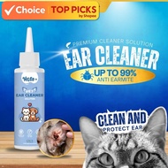 Pet Ear Cleaning Solution for Cats and Dogs – VetCo Premium Wax & Odor Remover (150ml)