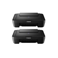 Canon PIXMA E410 Wired / E470 Wireless All-In-One Color Inkjet Printer (Buy Printer Free 1 Black Ink