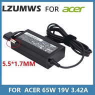 19V 3.42A 65W 5.5*1.7MM AC Adapter Charger for Acer Aspire 5315 5630 5735 5920 5535 5738 6920 7520 E15 Notebook Power Supply
