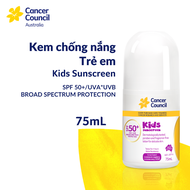 Kem chống nắng Cancer Council Kids dành cho trẻ em SPF 50+/PA++++ 75ml (Dạng lăn)