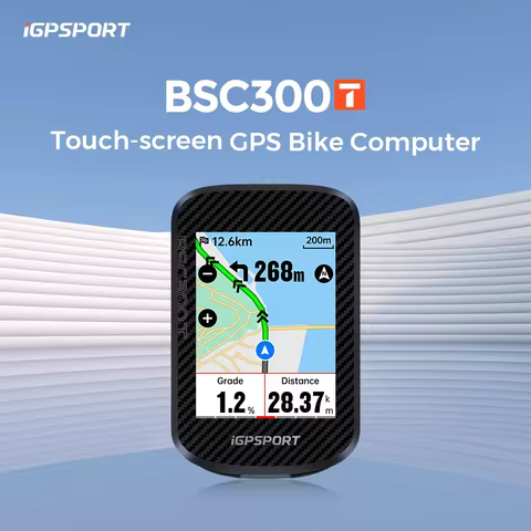 iGPSPORT BSC300T Bicycle Computer Touchscreen Bike Computer Road Cycling Map Navigation Smart Odomet