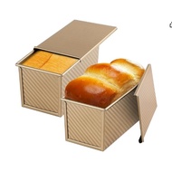 450g / 250g Non Stick Loaf Pan Toast box Loaf Tin Bread Pan Bread Loaf Pan Toast Mold with Lid