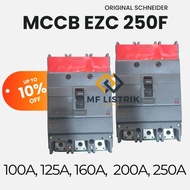 MCCB Breaker Schneider Original EZC250F 100A 125A 160A 200A 250A 3Phase MCCB EZC Schneider