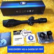 READY STOK telescope discovery HS 6-24x50sf ffp-DISCOVERY HS 6-24X50