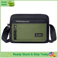 GREENAPPLE MALAYSIA Oxford Waterproof large capacity messenger bag Outdoor cross-body bag Side backp