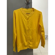 Yellow mustard cardigan