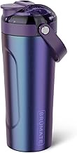 BrüMate MultiShaker Blender Shaker Bottle | 100% Leakproof Insulated Stainless Steel | Pre Workout a