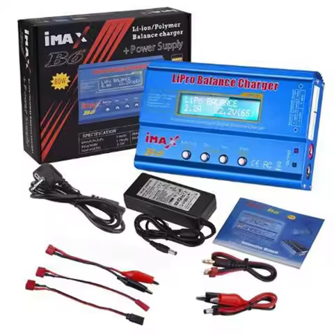 iMAX B6 b6ac 80W Battery Charger Lipo NiMh Li-Ion Ni-Cd Digital RC B6 Lipro Balance Charger Discharg