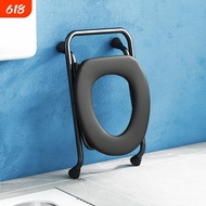 ((READY STOCK) Foldable Squatting Toilet Injured Toilet Chair Pregnant Women Anti-slip Elderly Squat