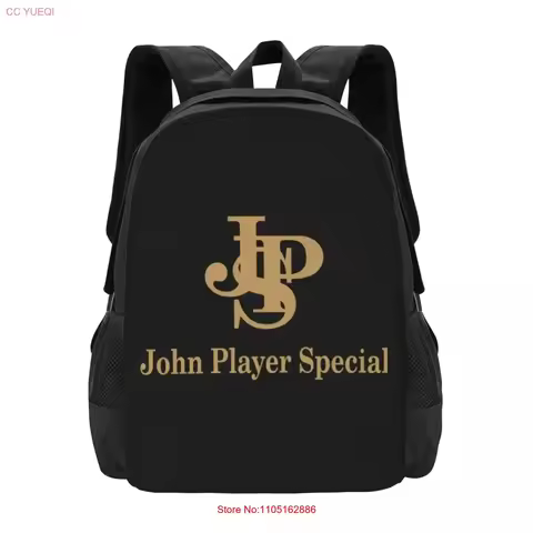 John Player Special Collaboration Backpack Large Capacity Cute Foldable 3d Printing vintage Washed U