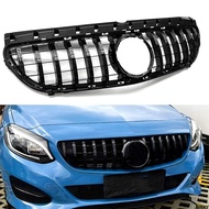 Front Grille Grill For Mercedes Benz B Class W246 2015-2019 B180 B200 B250 GT R Style Black/Silver U