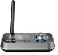 Hama Link.it Duo Bluetooth Receiver Transmitter for TV Stereo Audio Video Screen, Multipoint Bluetoo