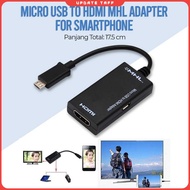 ROBOTSKY Micro USB to HDMI MHL Adapter for Smartphone - S2
