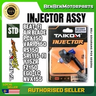 BEAT FI AIR BLADE PCX150 VARIO150 RS150 SRL115 R15 Y16 Y15 NVX155 EGO AVANTIZ FUEL INJECTOR ASSY API