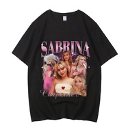 Sabrina Carpenter Cotton Top Tee - Teen Gothic & Classic '00s Fashion