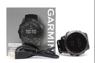 【高雄青蘋果3C】GARMIN Fenix 7X SAPPHIRE SOLAR 戶外進階複合式運動GPS腕錶系列 51MM 石墨灰 二手手錶#85284