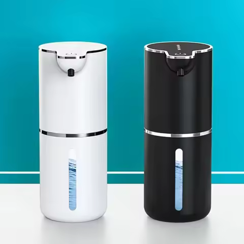 Intelligent Induction Hand Washer, Automatic Liquid/Foma Soap Dispenser Wall Mounted Vertical Hand S