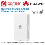 Huawei eKit AP266 Wi-Fi 6 Wall Plate Wireless Access Point 2.975Gbps In-Wall AP 4 GE Ports PoE Offic