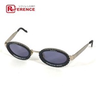 CHANEL 復古 31 Rue Cambon 相機鏡頭橢圓形波浪太陽眼鏡