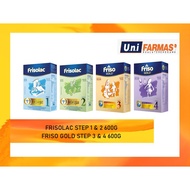 Frisolac Step 1 & 2 / Friso Gold Step 3 & 4 600G FRISOLAC AR 400G