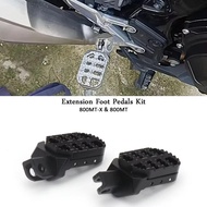Motorcycle Accessories CNC Aluminum For CFMOTO CFMOTO 800MT 800MT-X Foot Pegs Footpeg Pedals Footres