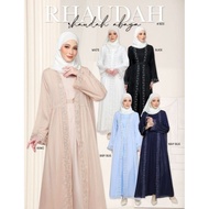 Rhaudhah Exclusive Shimmer Abaya. 823 Rhaudhah Abaya Cardigan.