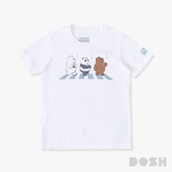 DOSH KIDS T-SHIRTS WE BARE BEARS เสื้อยืดคอกลมเด็ก FBBBT5039-OW (4-12)
