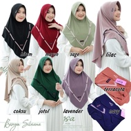 Y7y qeysa hijab /bergo silviana qeysa / bergo d