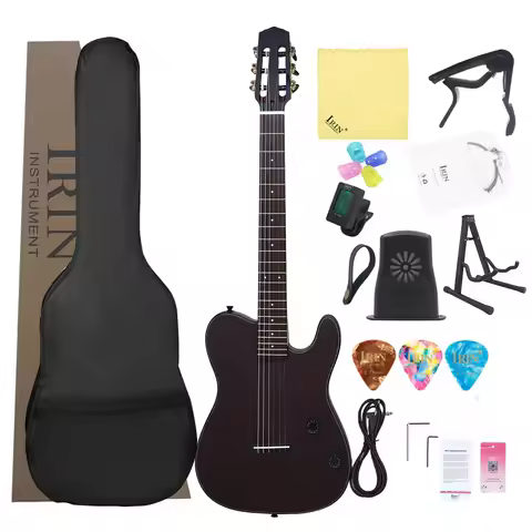IRIN R2 Silent Classical Guitar 6 Strings 22 Frets Guitar Rose Wood Fingerboard Classical Guitar Beg