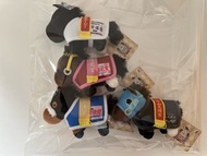 全新日版SK Japan 10 x12cm毛公仔 馬服可脱球鏈匙扣 Keychain 純種馬 日本賽馬賽馬 tE Plush Doll Horse Thoroughbred Collection Ne