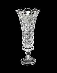 แจกันคริสตัลเจียรไนสุดหรูหรา นำเข้าจากต่างประเทศ รุ่น KC/3009VSBX-4