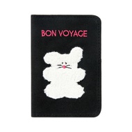 ARTBOX Puppy Passport Case Fabric Travel Passport Holder Boarding Pass Wallet