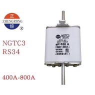 Zhengrong NGTC3(RS34) aR 350A,400A,450A,500A,550A,630A,800A 660V-50KA fuse