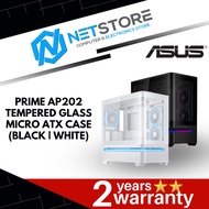ASUS PRIME AP202 TG ARGB MATX CASING - (BLACK | WHITE)