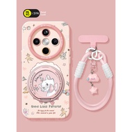 17 pro max case iphone 13 phone case Pink Mary Cat sesuai untuk sarung telefon bimbit oppofindx8s wa