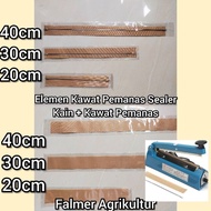 HEATING WIRE ELEMENT CLOTH SEALER + heating wire impulse sealer 20 30 40 cm
