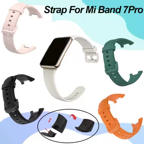 Replacement Strap For Xiaomi Band 7 Pro Silicone Strap